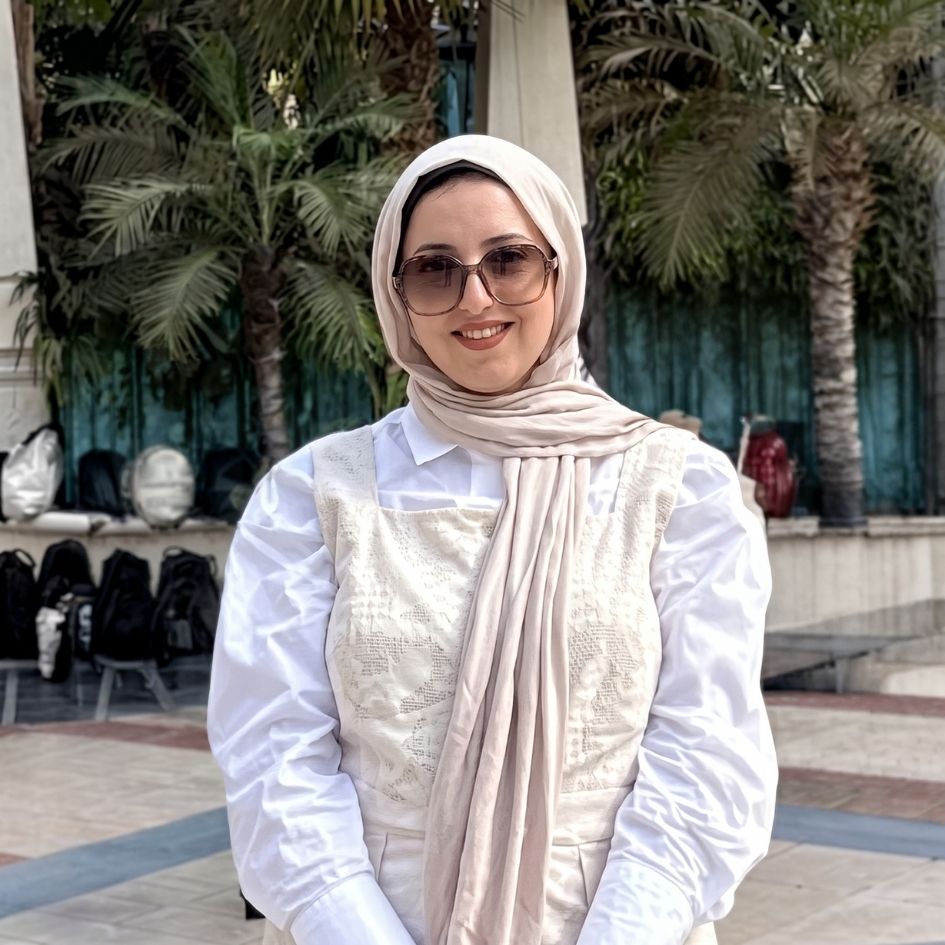 Portrait of Alaa Elshewi, MASAR Programme alumna from Egypt